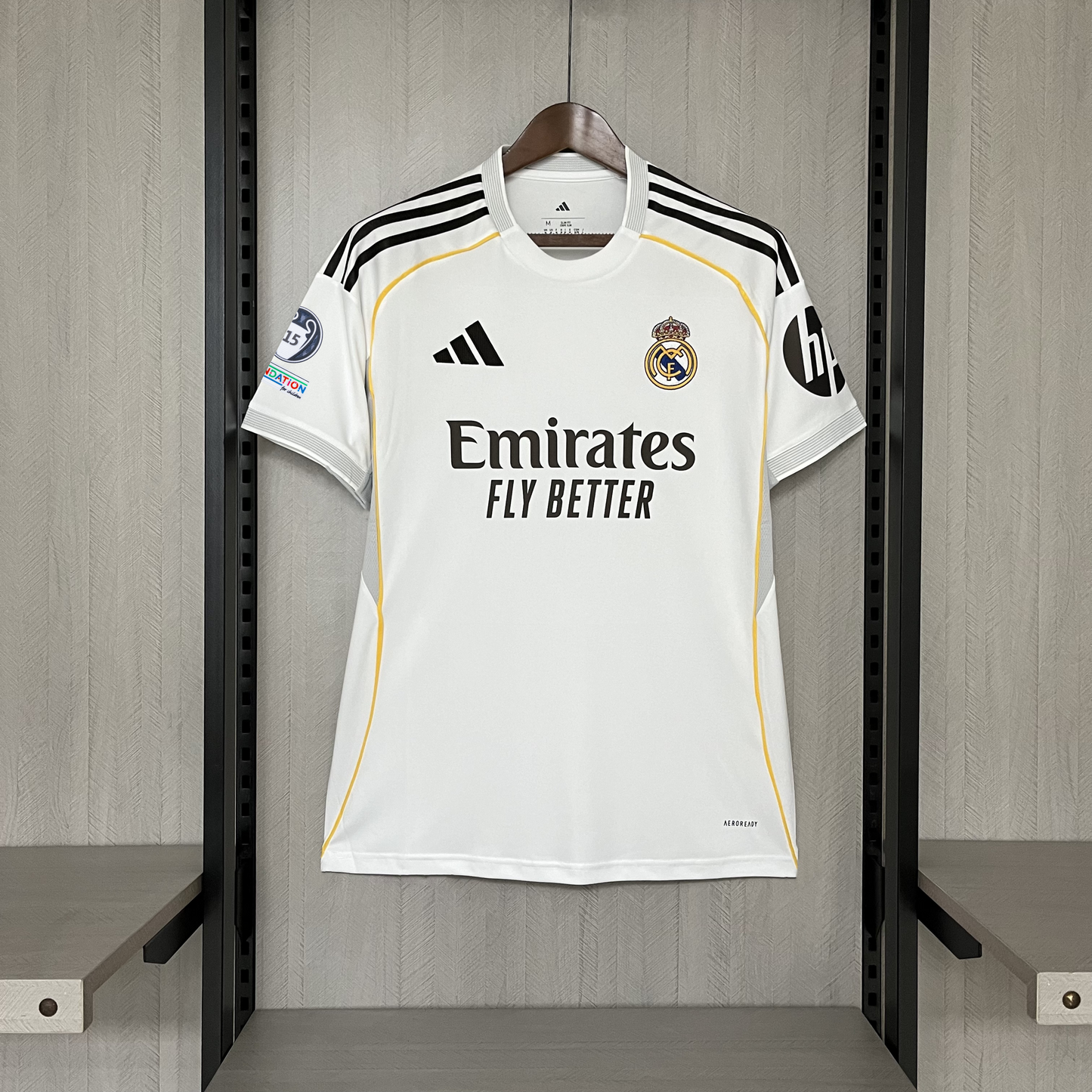 Men's Real Madrid 25-26 Home Soccer Jersey