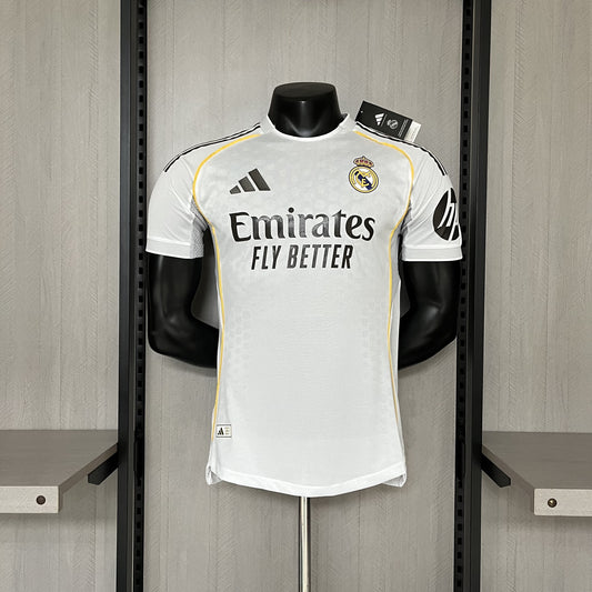Men's Real Madrid 25-26 Home Soccer Jersey - Player