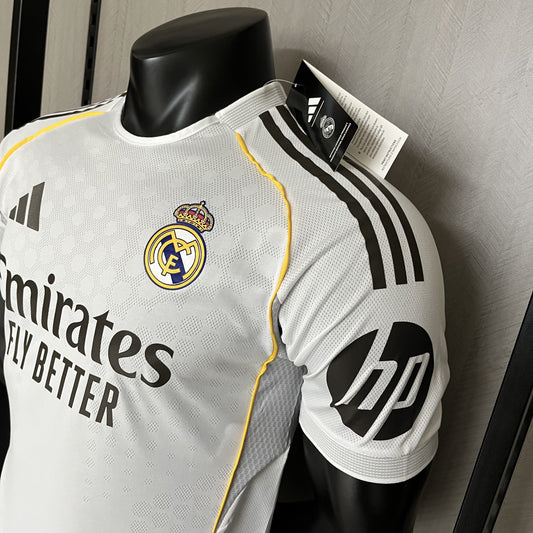 Men's Real Madrid 25-26 Home Soccer Jersey - Player
